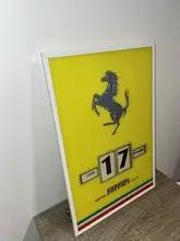 1980s Ferrari Calendar & Plaque