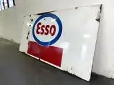 Enamel Esso Sign