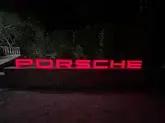No Reserve Illuminated Porsche Sign