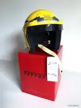 DT: Autographed Ferrari Corso Pilota Avanzato Carbon/Kevlar Racing Helmet
