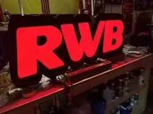 RWB Illuminated Sign