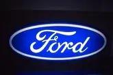 Illuminated Double Sided Ford Dealership Sign