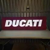 Illuminated Neon Ducati Dealership Sign