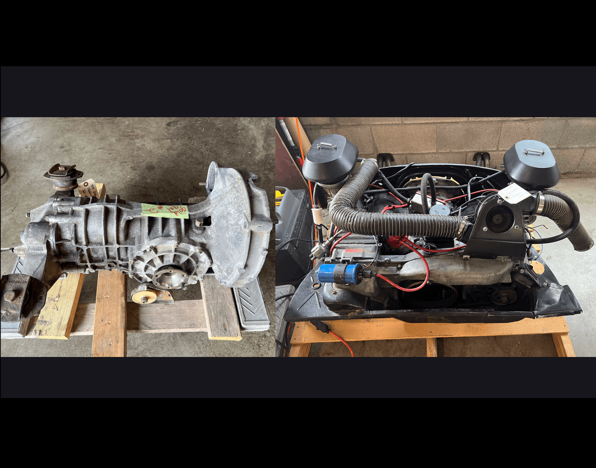 Porsche 914 1.7L Engine and Transmission