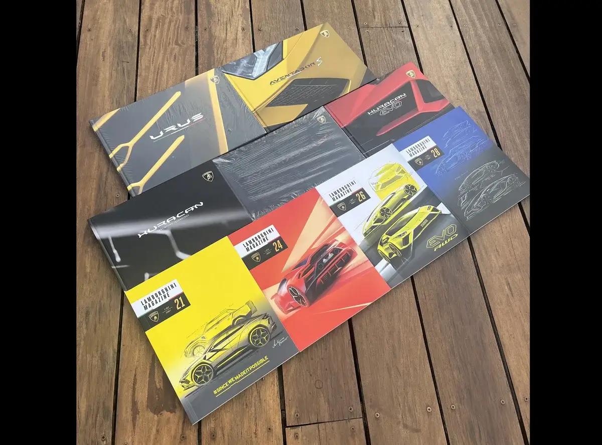 Lamborghini Magazine and Brochure Collection