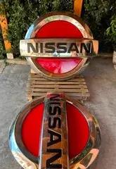 No Reserve Pair of Nissan Dealership Signs