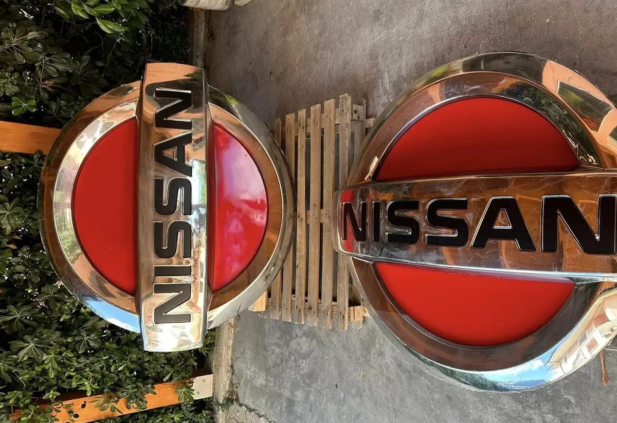 No Reserve Pair of Nissan Dealership Signs