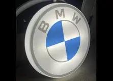 No Reserve Illuminated BMW sign