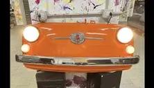 No Reserve Fiat 500 Front Body Display