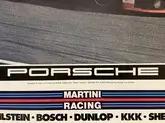 Complete Set of Original 1976 Erich Strenger Porsche Martini Racing Prints