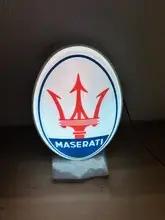 DT: Illuminated Maserati Sign
