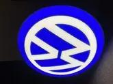 Authentic Illuminated Volkswagen Dealership Sign