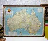 DT: 1960s Shell Map of Australia