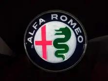  Illuminated Alfa Romeo Sign