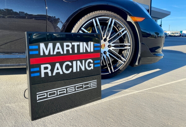 No Reserve Martini Racing Porsche Style Sign