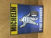 No Reserve Illuminated Michelin Tyre Services Dealership Sign