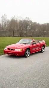 DT: 5k-Mile 1994 Ford Mustang SVT Cobra Convertible Pace Car 5-Speed