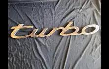  Porsche Turbo Dealership Sign