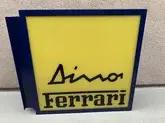  Authentic Illuminated Double Sided Ferrari Dino Sign