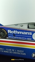 No Reserve Rothmans Racing Porsche 956 Illuminated Sign