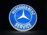 No Reserve Mercedes Benz Service Style Sign