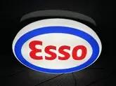 No Reserve Illuminated Esso Style Sign