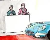 "Small Addendum" Cartoon by Larry Trepel Featured In Sports Car Market Magazine