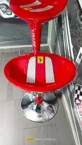 No Reserve Ferrari Sport Bar Stools