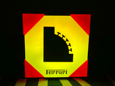  Brand New In Box Authentic 1980's Ferrari Cash Desk Illuminated Sign