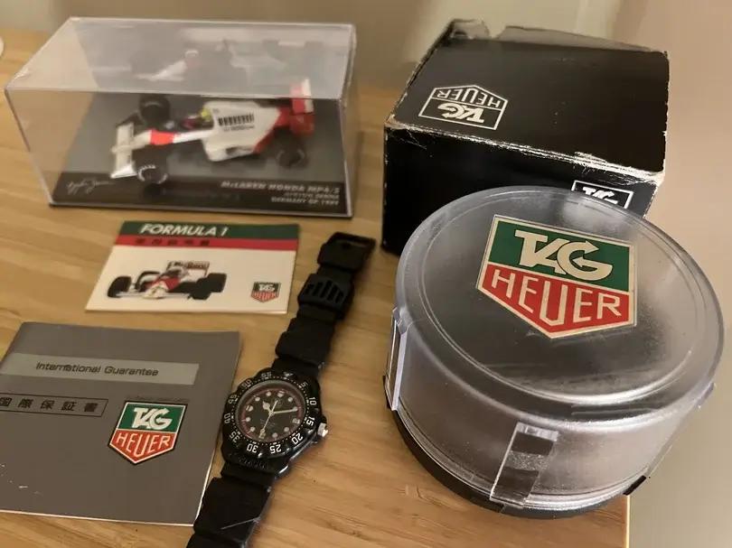 No Reserve Tag Heuer F1 Watch and Model 383.513/1 | PCARMARKET